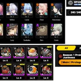 ゼンレスゾーンゼロ NA/ Starter lv 12 Remielle Velina Lucia Harumasa + The Restrained + Dreamlit Hearth ZZZ12