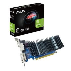 ASUS 1スロットサイズで完全ファンレスを実現したGT 710ビデオカード GT710-SL-2GD5-BRK-EVO/国内正規代理店品