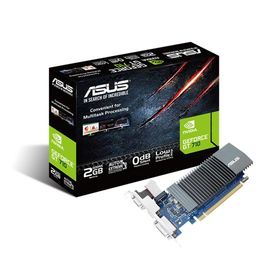 ASUS NVIDIA GeForce GT 710 / 2GB GDDR5 / HDMI 2.0b / HDMI 1.4a / ファンレス設計 / 2slot / GPU Tweak II / GT710-SL-2GD5-BRK