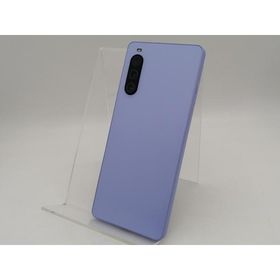 【中古】SONY au 【SIMフリー】 Xperia 10 V ラベンダー 6GB 128GB SOG11【なんば】保証期間１ヶ月【ランクB】