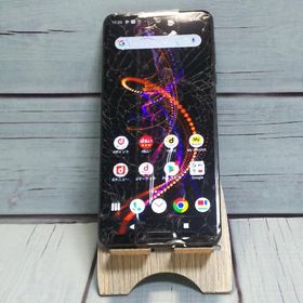 AQUOS R docomo 5G SHARP SH-51A ブラック [ジャンク] 本体 白ロム SIMロック解除済み SIMフリー J293217