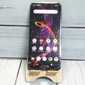 AQUOS R docomo 5G SHARP SH-51A ブラック [ジャンク] 本体 白ロム SIMロック解除済み SIMフリー J077735
