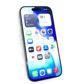 中古 Apple iPhone17 256GB ブラック MG674J/A SIMフリー ※要eSIM ※赤ロム保証あります