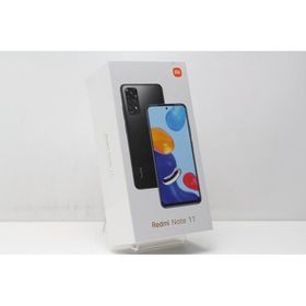 新品未使用 スマートフォン 本体 Redmi Note 11 2201117TL Xiaomi SIMフリー SIMフリー 赤ロム保証 64GB ブラック