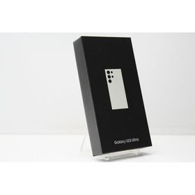 新品未使用 スマートフォン 本体 Galaxy S23 Ultra SCG20 Samsung SIMフリー SIMフリー 赤ロム保証 256GB ホワイト