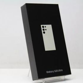 新品未使用 スマートフォン 本体 Galaxy S23 Ultra SCG20 Samsung SIMフリー SIMフリー 赤ロム保証 256GB ホワイト