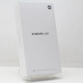 新品未使用 スマートフォン 本体 Xiaomi 13T XIG04 Xiaomi SIMフリー SIMフリー 赤ロム保証 256GB ブラック