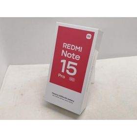 【未使用】Xiaomi 国内版 【SIMフリー】 Redmi Note 15 Pro 5G チタングレー 8GB 256GB【仙台駅東口】保証期間３ヶ月