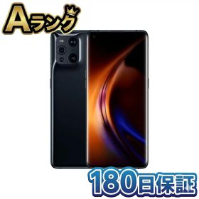 【中古】 整備済み品 OPPO Find X3 Pro グロスブラック SIMフリー 12GB 256GB 5G Android 本体 CPH2173 オッポ ファインド スマホ スマートフォン 徹底除菌清掃済 高品質 SIMロック解除済み ネットワーク利用制限なし 送料無料 翌日配送 中古 180日保証
