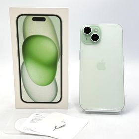 Apple iPhone15 128GB グリーン 緑 A3089 MTMM3J/A 判定◯ au エーユー SIMフリー アップルアイフォン スマホ モバイル端末 携帯電話 Apple製品 高性能スマホ