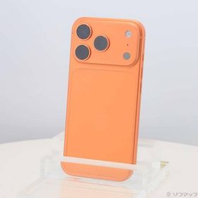 〔中古〕Apple(アップル) iPhone17 Pro 1TB コズミックオレンジ MG8E4J／A SIMフリー〔371-ud〕