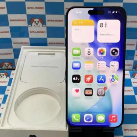 【中古】iPhone15 Pro Max 256GB ブルーチタニウム MU6T3J/A AU版SIMフリー