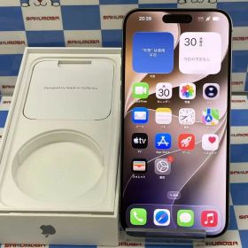 【中古】iPhone15 Pro Max 1TB ナチュラルチタニウム MU713J/A SIMフリー