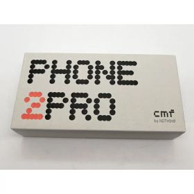 【未使用】NOTHING 国内版 【SIMフリー】 CMF Phone 2 Pro ブラック 8GB 128GB【大須アメ横】保証期間1ヶ月