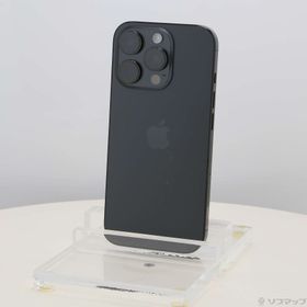 (中古)Apple iPhone16 Pro 1TB ブラックチタニウム MYN83J/A SIMフリー(344-ud)