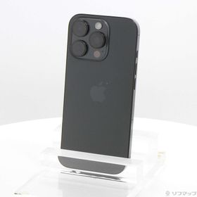 (中古)Apple iPhone16 Pro 256GB ブラックチタニウム MYN03J/A SIMフリー(251-ud)