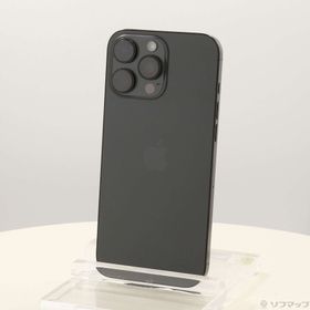 (中古)Apple iPhone16 Pro Max 256GB ブラックチタニウム MYWG3J/A SIMフリー(305-ud)