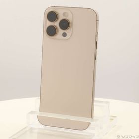 (中古)Apple iPhone16 Pro Max 256GB デザートチタニウム MYWJ3J/A SIMフリー(262-ud)