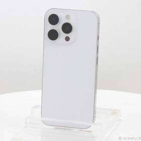 (中古)Apple iPhone16 Pro 128GB ホワイトチタニウム MYMW3J/A SIMフリー(348-ud)