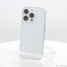 (中古)Apple iPhone16 Pro 128GB ホワイトチタニウム MYMW3J/A SIMフリー(262-ud)