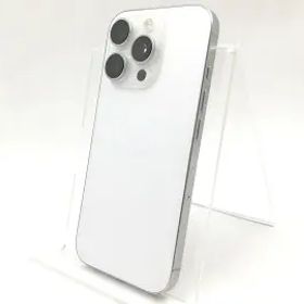【中古】Apple au 【SIMフリー】 iPhone 16 Pro 128GB ホワイトチタニウム MYMW3J/A【秋葉4号】保証期間１ヶ月【ランクA】