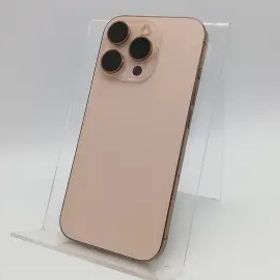 【中古】Apple docomo 【SIMフリー】 iPhone 16 Pro 256GB デザートチタニウム MYN23J/A【大宮東口】保証期間１ヶ月【ランクB】