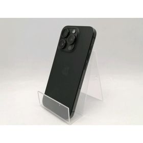 【中古】Apple 国内版 【SIMフリー】 iPhone 15 Pro 512GB ブラックチタニウム MTUH3J/A【ECセンター】保証期間１ヶ月【ランクC】