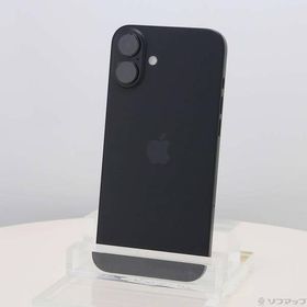 〔中古〕Apple(アップル) iPhone16 Plus 128GB ブラック MXVA3J／A SIMフリー〔276-ud〕