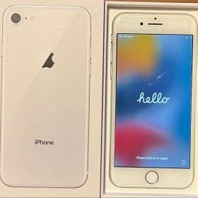 iPhone8 64GB シルバー 本体 【修理歴無】SIMフリー 初期化済み