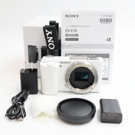 VLOGCAM ZV-E10 新品 36,500円 中古 25,900円 | ネット最安値の価格