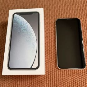 【美品 箱付き】Apple iPhone XR ホワイト 本体