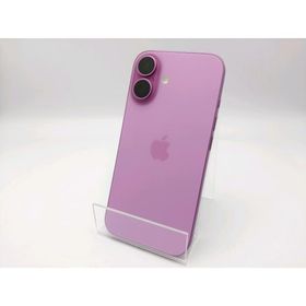 【中古】Apple SoftBank 【SIMフリー】 iPhone 16 128GB ピンク MYDT3J/A【ECセンター】保証期間１ヶ月【ランクA】