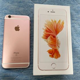 iPhone6s ローズゴールド 64GB バッテリー68%