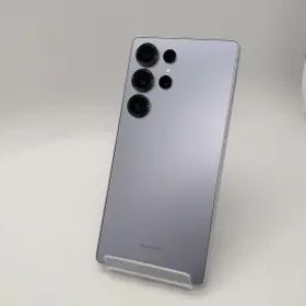 【中古】SAMSUNG 国内版 【SIMフリー】 Galaxy S25 Ultra チタニウムシルバーブルー 12GB 256GB SM-S938Q【広島本通】保証期間１ヶ月【ラ