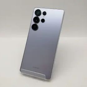 【中古】SAMSUNG SoftBank 【SIMフリー】 Galaxy S25 Ultra チタニウムシルバーブルー 12GB 256GB SM-S938Z【三宮センター】保証期間１ヶ