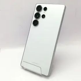 【中古】SAMSUNG 国内版 【SIMフリー】 Galaxy S25 Ultra チタニウムホワイトシルバー 12GB 256GB SM-S938Q【立川フロム中武】保証期間１