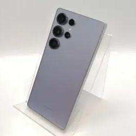 【中古】SAMSUNG au 【SIMフリー】 Galaxy S25 Ultra チタニウムシルバーブルー 12GB 256GB SCG32【高崎モントレー】保証期間１ヶ月【ラ