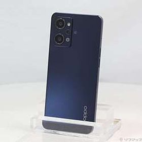 OPPO Reno7 A 128GB スターリーブラック CPH2353 SIMフリー ［6.4インチ有機EL／Snapdragon 695 5G／RAM:6GB／ナノSIM］