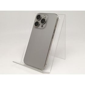 【中古】Apple 国内版 【SIMフリー】 iPhone 15 Pro 1TB ナチュラルチタニウム MTUT3J/A【日本橋3】保証期間１ヶ月【ランクB】