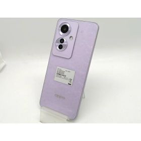 【中古】Oppo ymobile 【SIMフリー】 OPPO Reno11 A コーラルパープル 8GB 128GB【大須2】保証期間1ヶ月【ランクB】