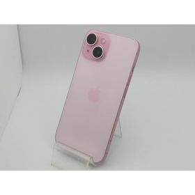 【中古】Apple SoftBank 【SIMフリー】 iPhone 15 128GB ピンク MTMJ3J/A【新橋烏森通り】保証期間１ヶ月【ランクB】
