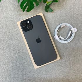 バッテリー 89% iPhone15 128GB ブラック 国内版 SIMフリー 送料無料