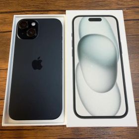 Apple iPhone15 本体128GB ブラック SIMフリー 極美品