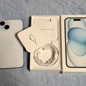 【中古】Apple iPhone 15 本体 ライトブルー