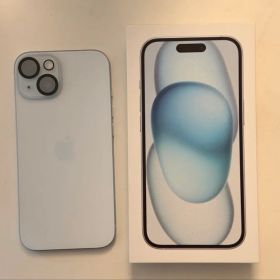 【箱付き中古】iPhone 15 256GB ブルー バッテリー【87%】