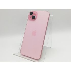【中古】Apple 国内版 【SIMフリー】 iPhone 15 Plus 128GB ピンク MU093J/A【東池袋1丁目】保証期間１ヶ月【ランクB】