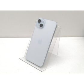 【中古】Apple au 【SIMフリー】 iPhone 15 Plus 256GB ブルー MU0N3J/A【高崎モントレー】保証期間１ヶ月【ランクB】