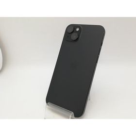 【中古】Apple 国内版 【SIMフリー】 iPhone 15 Plus 256GB ブラック MU0F3J/A【広島本通】保証期間１ヶ月【ランクC】