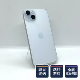 iPhone 15 Plus 256GB ブルー SIMフリー 動作確認済 81%【全額返金保証】【最速発送】