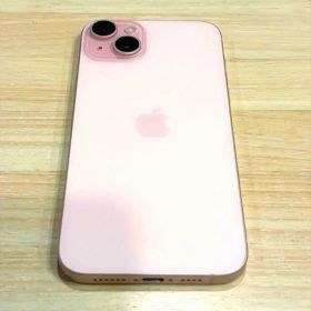 【Apple】iPhone 15 Plus 本体 ピンク 256GB